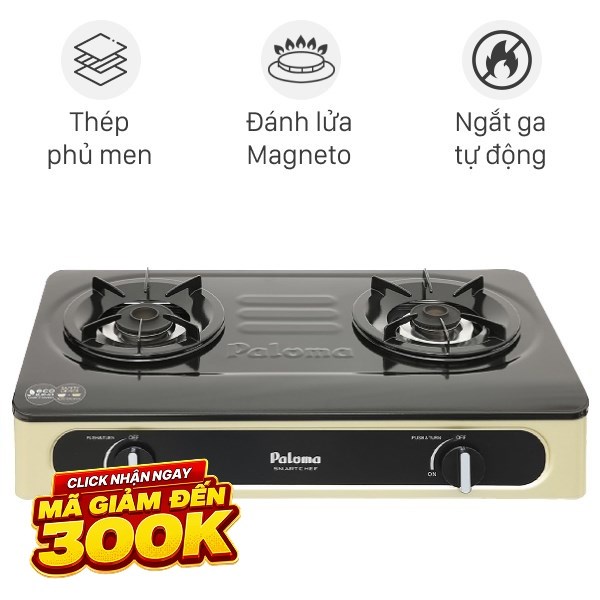 Bếp ga đôi Paloma PA-V71EG