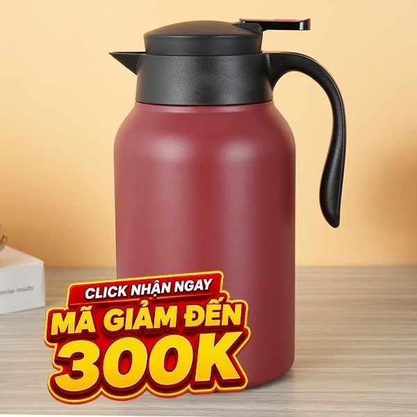 Bình giữ nhiệt nóng lạnh Inox 2000 ml Delites XB-20156