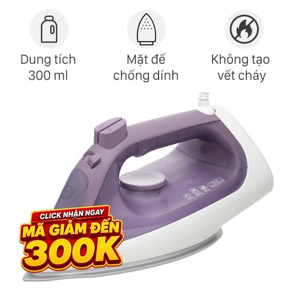 Bàn ủi hơi nước Panasonic NI-S630VRA 2400W