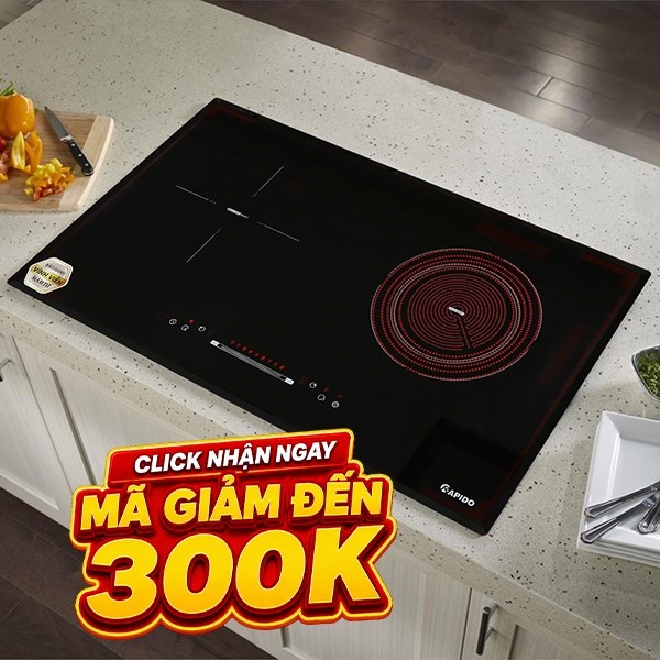Bếp từ hồng ngoại âm Rapido RC4200DS 4400W