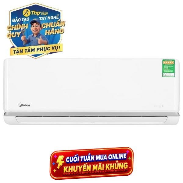 Midea Inverter 1 HP MSAGA-10CRDN8