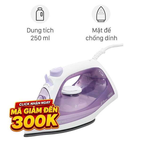 Bàn ủi hơi nước Philips DST1040/30 2000W