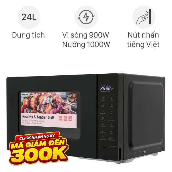 Lò vi sóng có nướng Panasonic NN-GT35NBYUE