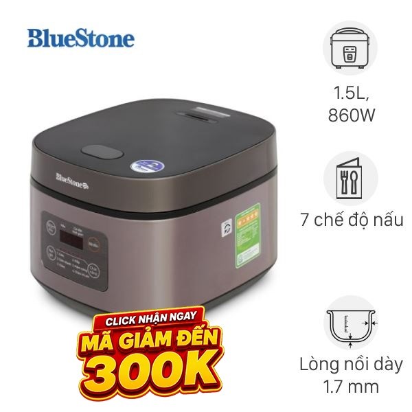 Nồi cơm điện tử BlueStone 1.5 lít RCB-5946