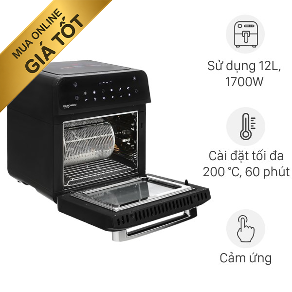 Lò chiên không dầu Hawonkoo 12 lít AFH-120-BA