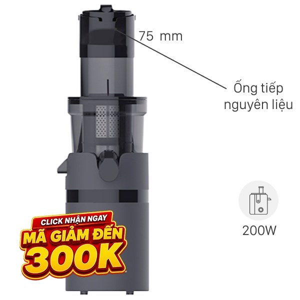 Máy ép chậm Hawonkoo SJH-002-GR