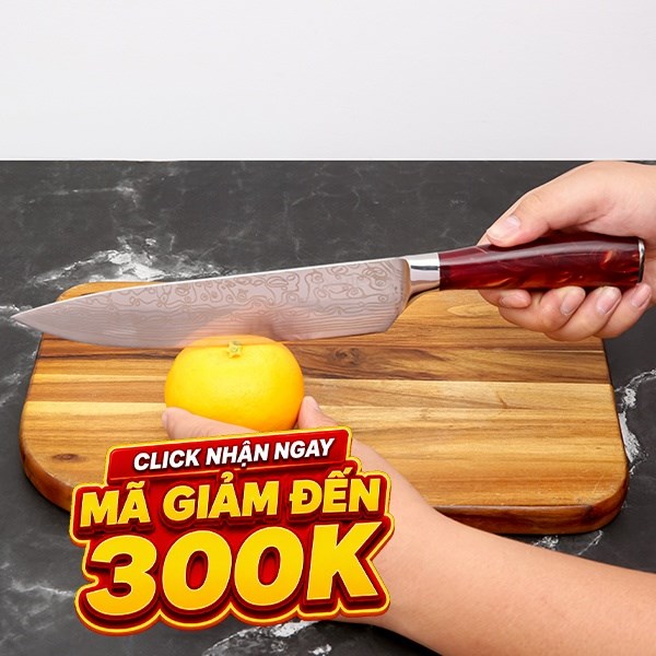 Dao thái inox Delites CW-KF81