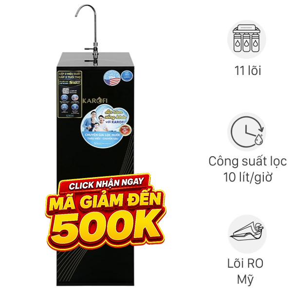Máy lọc nước RO Karofi KAQ-X18