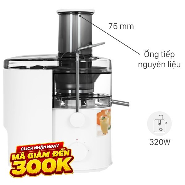 Máy ép trái cây Panasonic MJ-CB100WRA