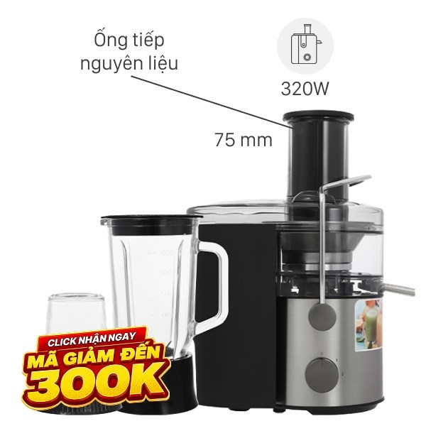 Máy xay ép đa năng Panasonic MJ-CB800SRA