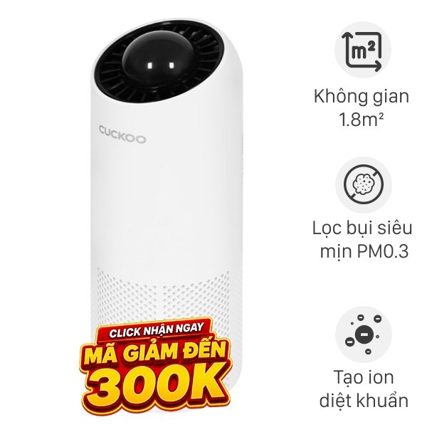 Máy lọc không khí Cuckoo CAC-AG0110FW/WHCKV 5W