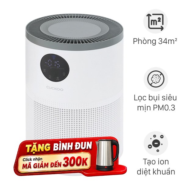 Máy lọc không khí Cuckoo CAC-AF1110FW/WHCKV 30W