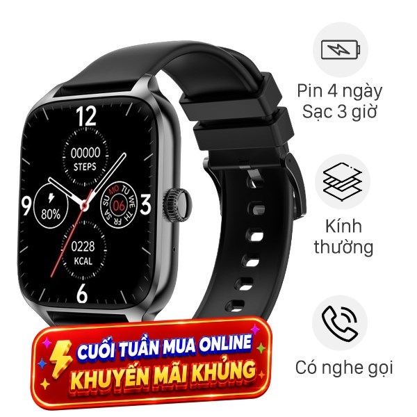 Zwatch Z6 44mm dây silicone