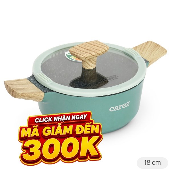 Nồi nhôm đúc vân đá Carez CPC595DI18SN