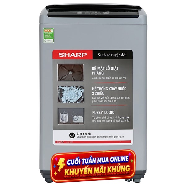 Sharp 7.5 Kg ES-Y75HV-S