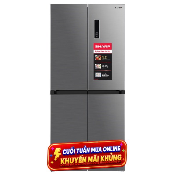 Sharp Inverter 362 lít SJ-FX420V-SL