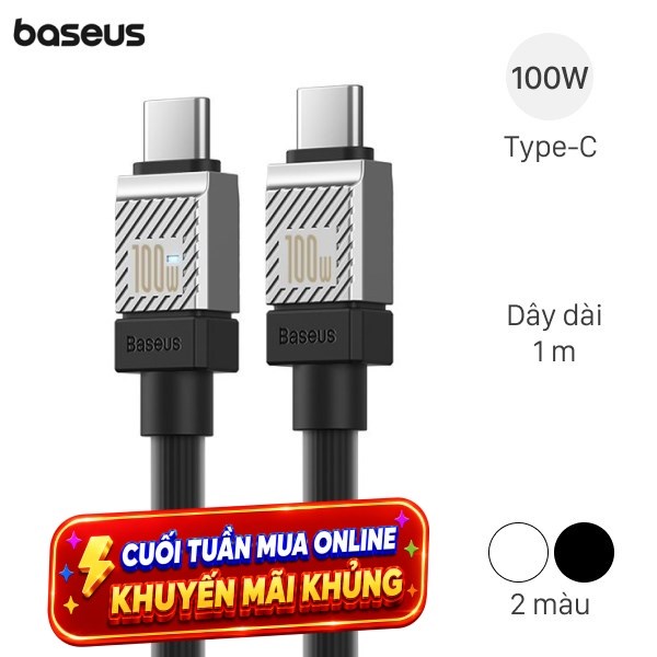 Cáp sạc nhanh 1m Baseus CoolPlay CB000047