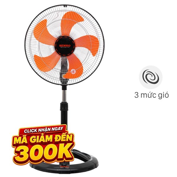 Quạt lửng Senko  5 cánh LTS1632 60W
