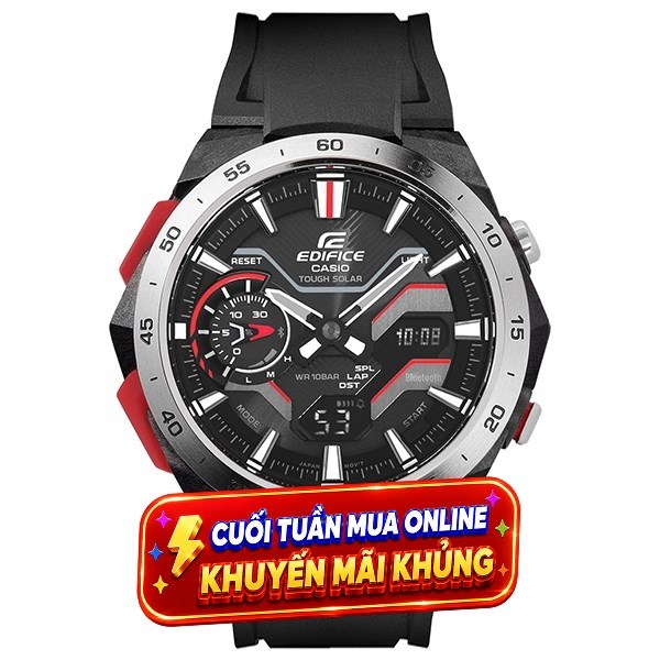EDIFICE CASIO 48.2 mm Nam ECB-2200P-1ADF