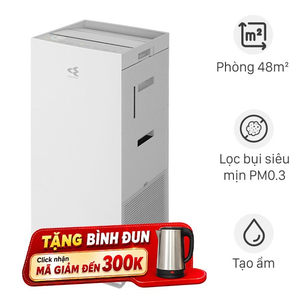 Máy lọc không khí tạo ẩm Daikin MCK70ZVM7-W 82W