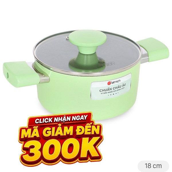 Nồi nhôm chống dính Elmich EL-5113AO18