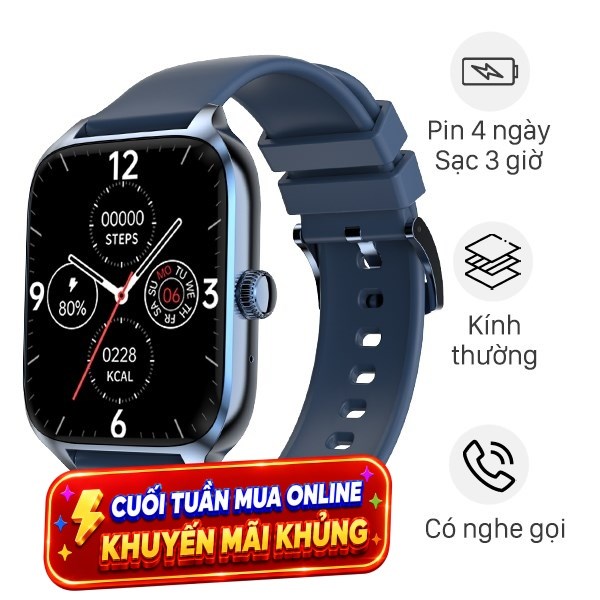 Zwatch Z6 44mm dây silicone