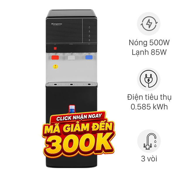 Cây nước nóng lạnh Kangaroo KG64A3 585W