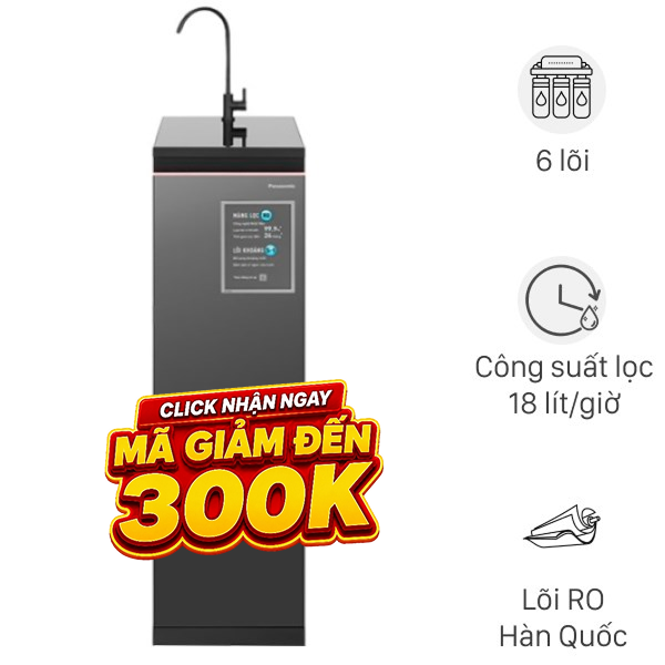 Máy lọc nước RO Panasonic TK-CA812M-VN 6 lõi