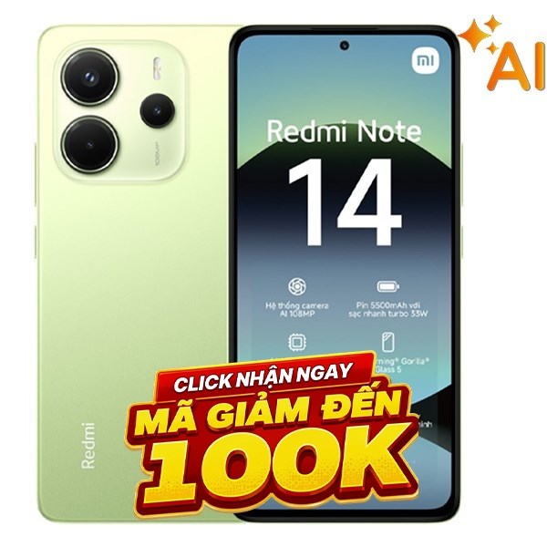 Điện thoại Xiaomi Redmi Note 14 6GB/128GB