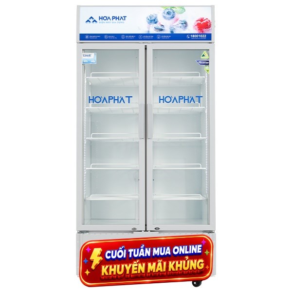 Tủ mát Hoà Phát Inverter 723 lít HSR D8723