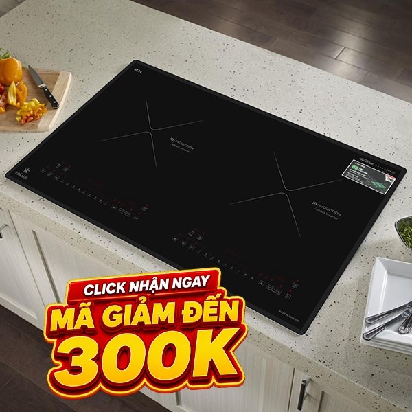 Bếp từ đôi âm Pramie PRTH-2203 5200W
