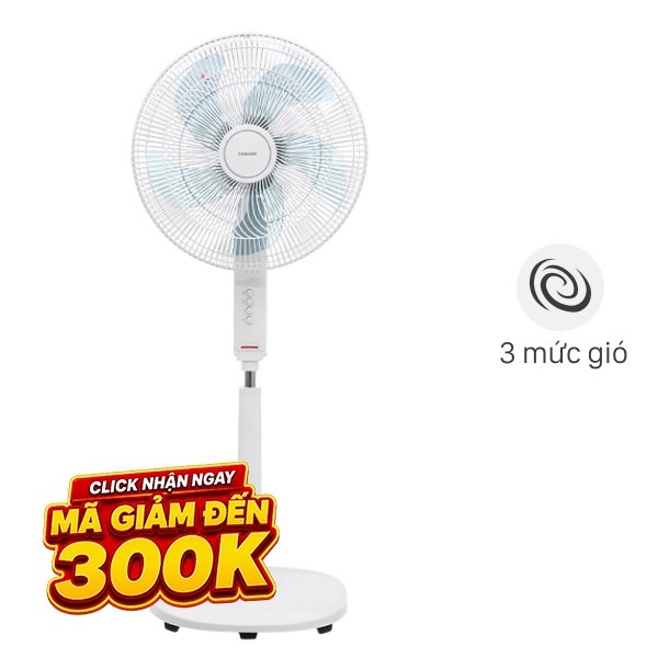 Quạt đứng Toshiba  5 cánh F-ASB50VN(W) 55W