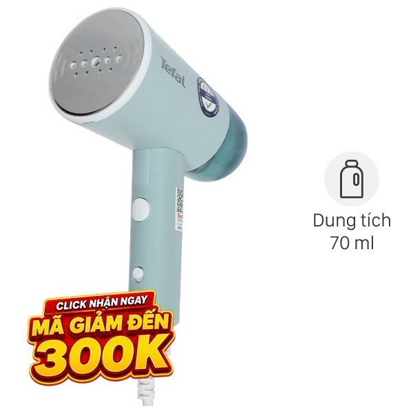 Bàn ủi hơi nước cầm tay Tefal DT1034E1 1200W