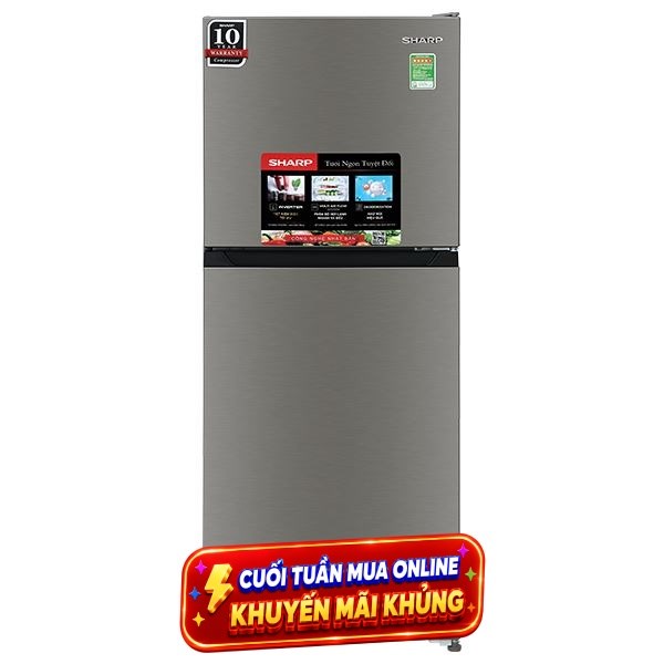 Sharp Inverter 181 lít SJ-X198V-SL