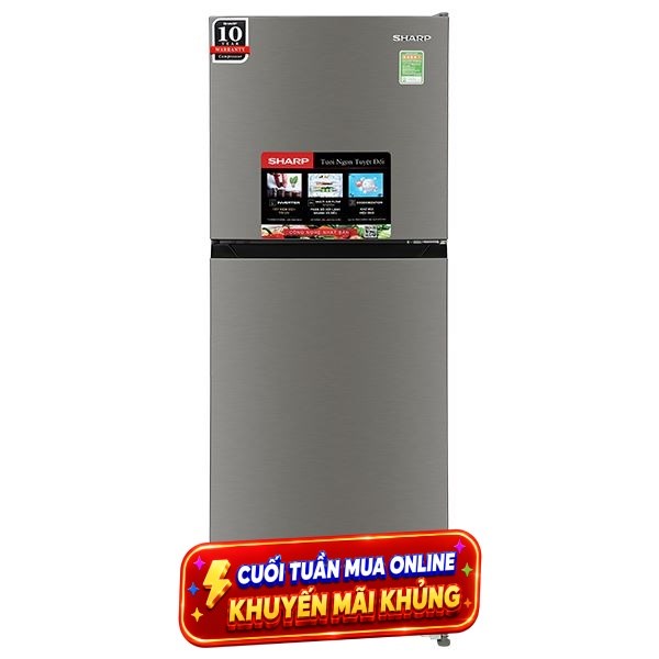 Sharp Inverter 197 lít SJ-X215V-SL