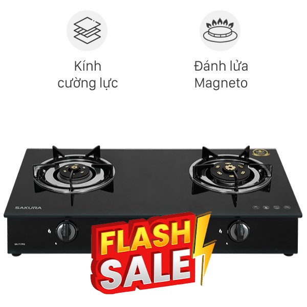 Bếp ga đôi Sakura SA-717PG
