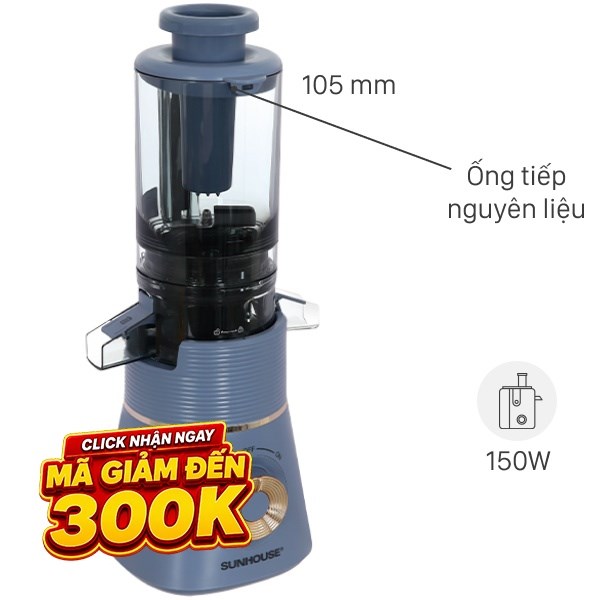Máy ép chậm Sunhouse SHD5518