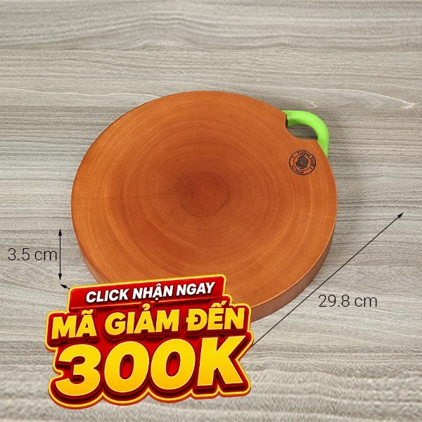 Thớt chặt gỗ tròn 27 cm Trường Sơn 270