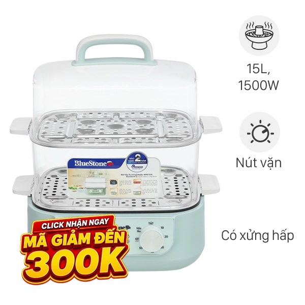 Nồi lẩu hấp đa năng BlueStone MPB-7235 15 lít