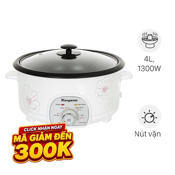 Nồi lẩu đa năng Kangaroo KG40EH2 4 lít