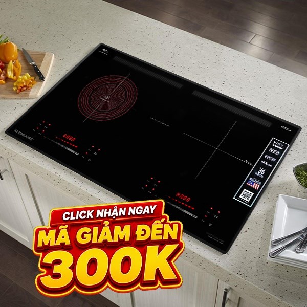 Bếp từ hồng ngoại âm Sunhouse SHB82011-MMD 4400W