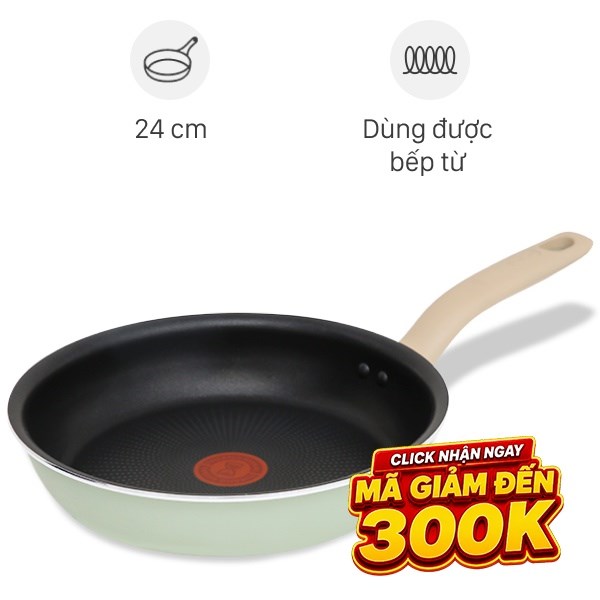 Chảo nhôm chống dính đáy từ Tefal So Matcha G1790495