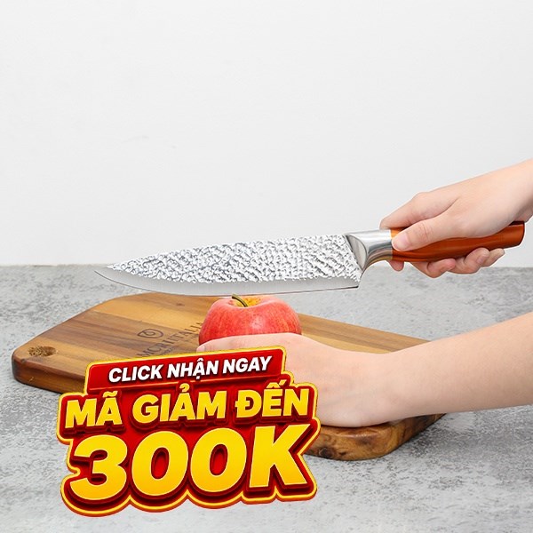 Dao thái inox Delites CW-S001