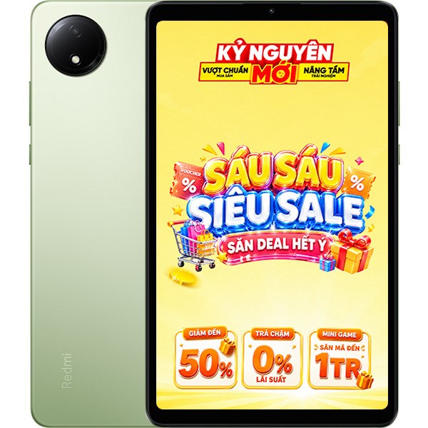 Xiaomi Redmi Pad SE 8.7 WiFi 4GB/128GB - Chính hãng, giá rẻ, có