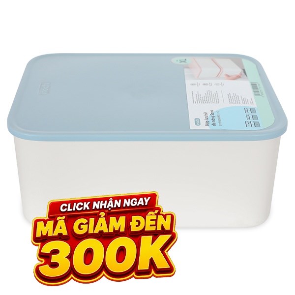 Hộp nhựa đựng đồ đa năng Inochi Sano HIN.HODN.S0XL size XL