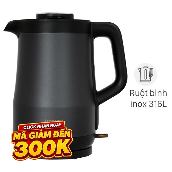 Bình đun siêu tốc Toshiba 1.5 lít KT-15DRTVN(H)