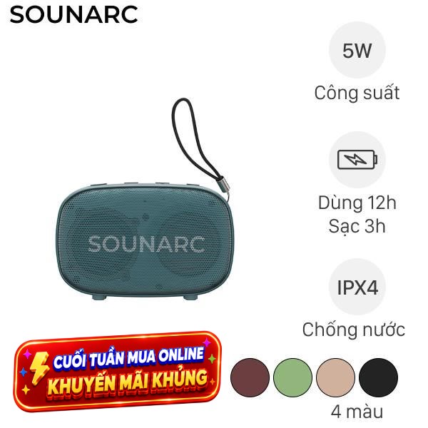 Loa Bluetooth Sounarc P1 Portable Speaker