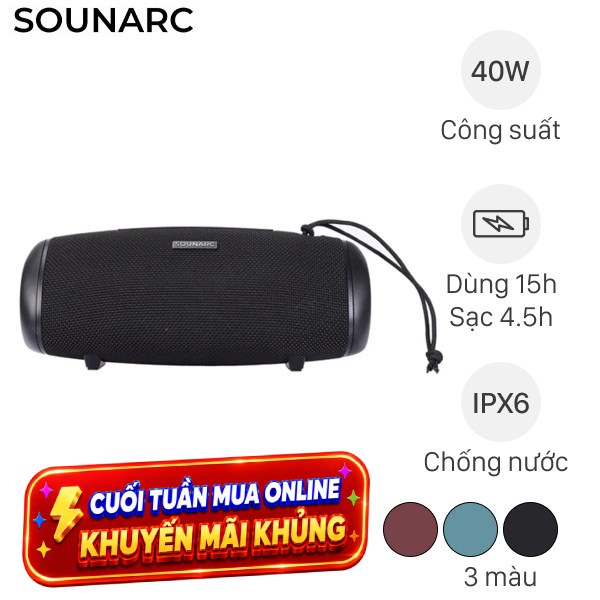 Loa Bluetooth Sounarc R1 Portable Speaker