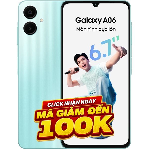 Samsung Galaxy A06 6GB/128GB - Chính hãng, giá tốt, có mua trả chậm