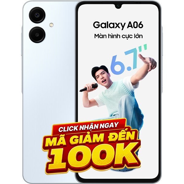 Samsung Galaxy A06 4GB/64GB - Chính hãng, giá tốt, có mua trả chậm